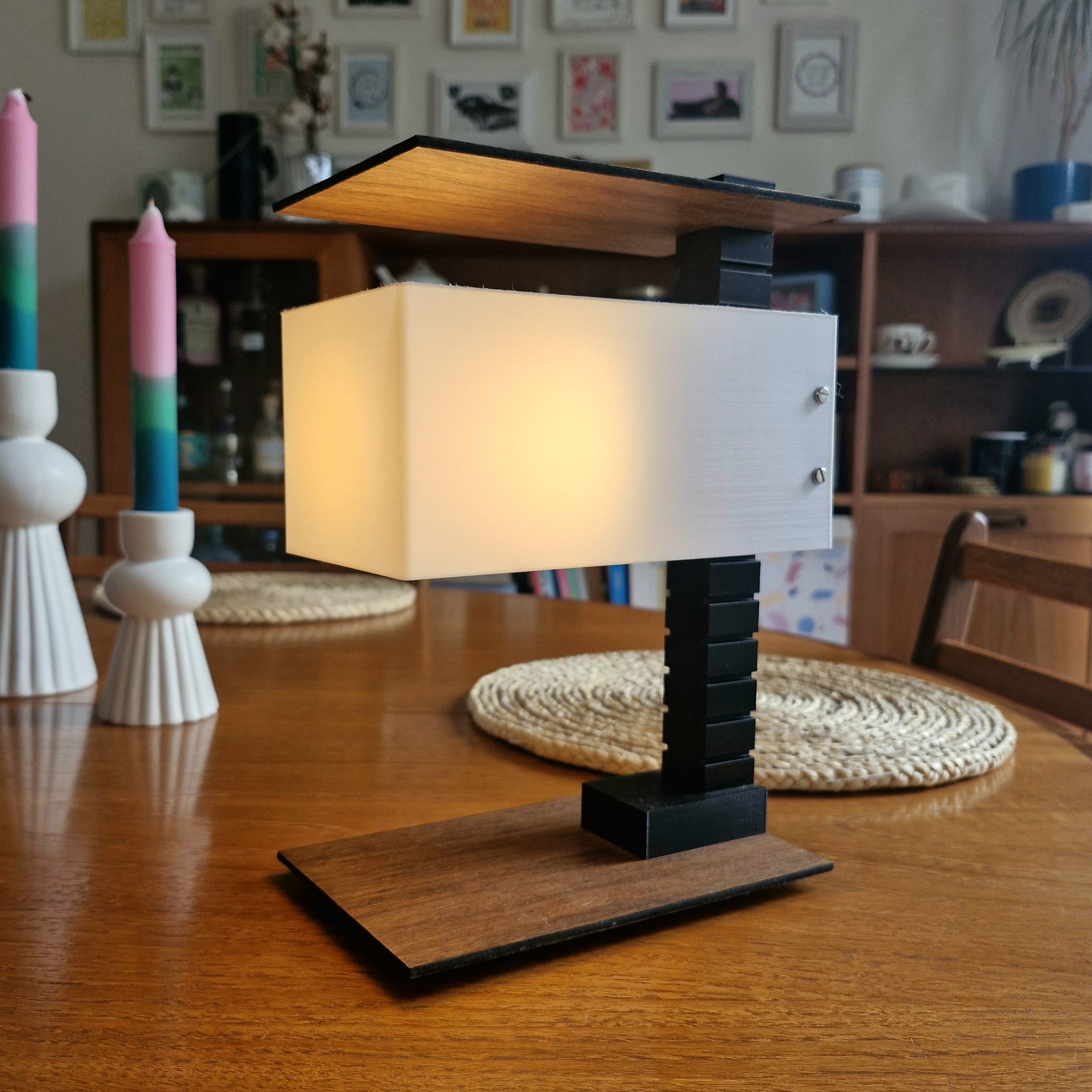 custom unique wireless lamp